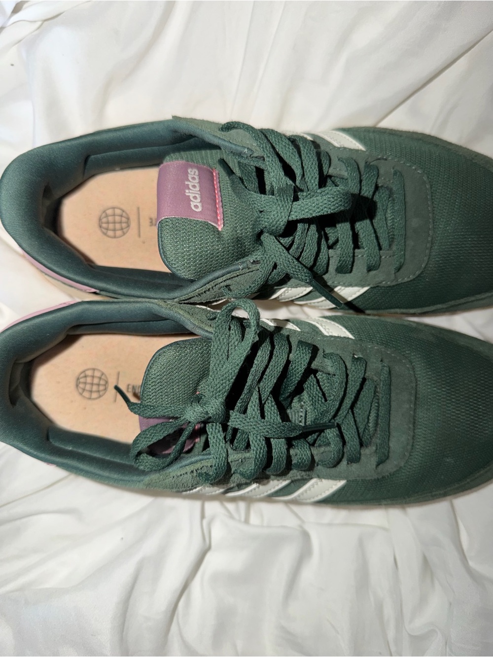 Adidas Sz 9 Men/10.5 Women/Retro Green-Casual Running Shoes-Excellent Condition - Picture 10 of 11